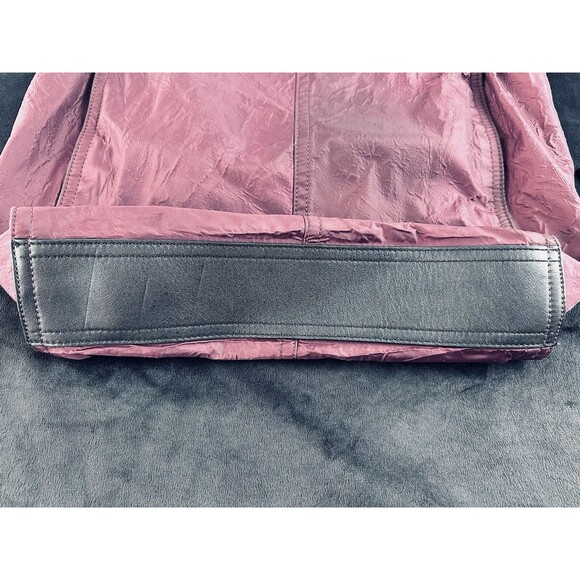 BURBERRY BUCKLEIGH NYLON PURPLE TOTE BAG* - Picture 8 of 16